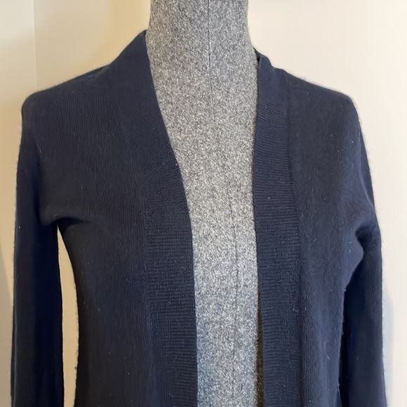 ALLSAINTS 100%cashmere Navy cardigan, Bought in UK, well loved - Picture 2 of 9